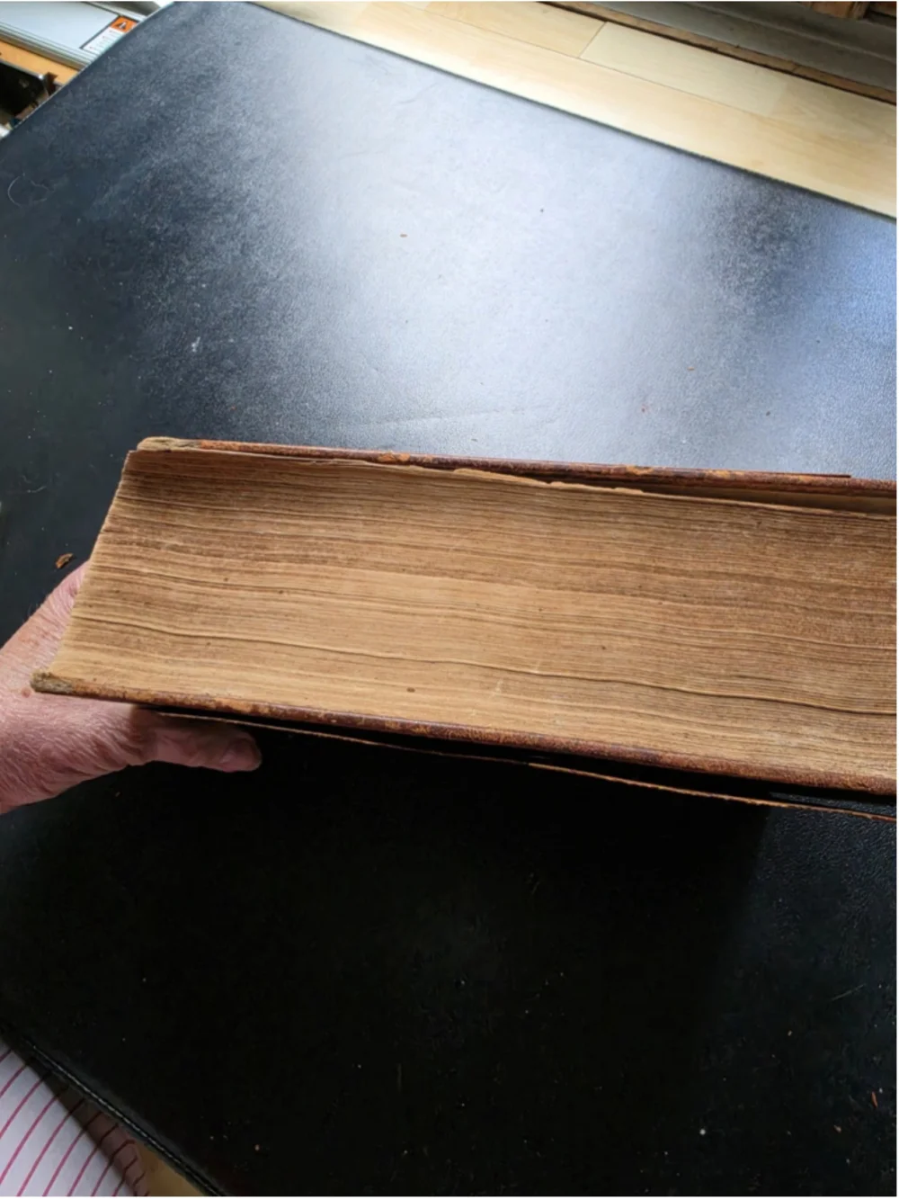 1854 Holy Bible Family Records LOWE DAMON Genealogy Pre Civil War Antique Book